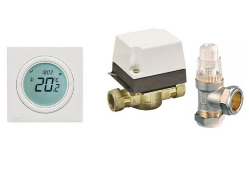 Danfoss Control Packs Danfoss Control Packs Programmable Mains Powered Control Pack With Bypass -Heating Equipment Sales Shop 306680 wl