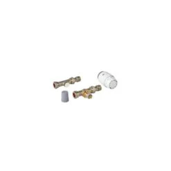 Danfoss RAS-C2 Straight TRV And Lockshield Pack 15mm