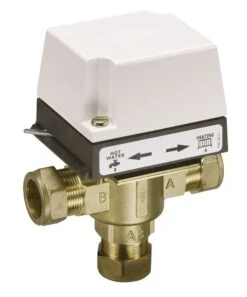 Danfoss H Series HS3 3 Port Valve With HSA3 22mm
